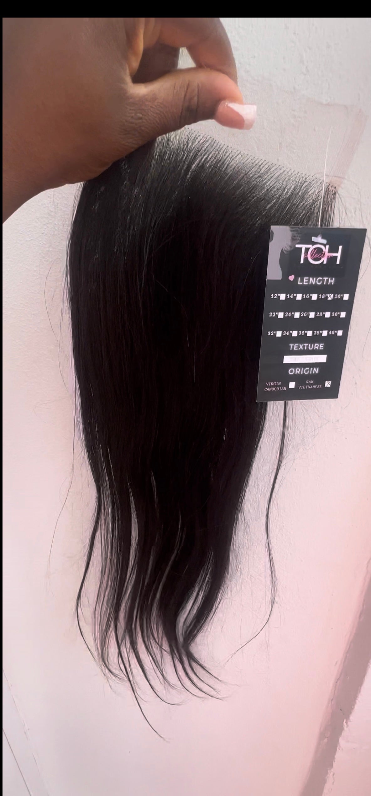 Transparent Virgin Lace Closures