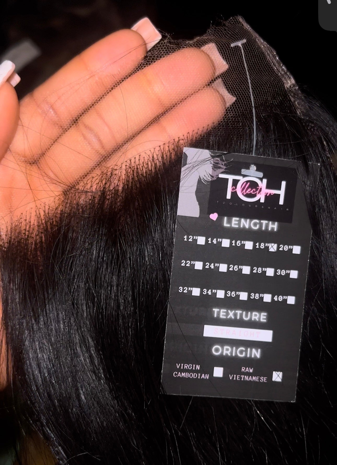 Raw Lace Closures